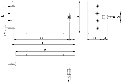 暗室EMC直流濾波器 暗室EMC直流濾波器