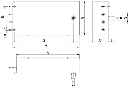 單相兩線制電源濾波器 單相兩線制電源濾波器