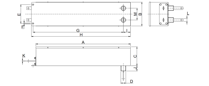 單相兩線制電源濾波器 單相兩線制電源濾波器